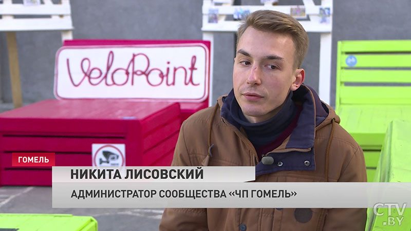 «Это просто стыд!» В Гомеле велосипедист украл инструменты со станции обслуживания велотранспорта-12