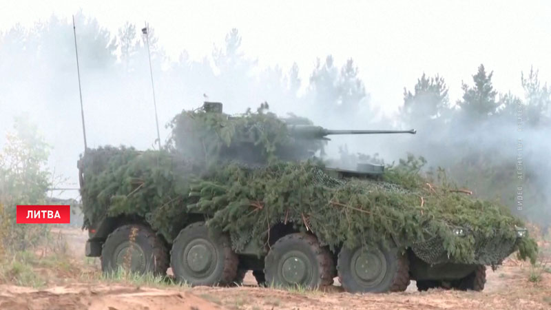 В Литве начались военные учения с участием подразделений НАТО-1