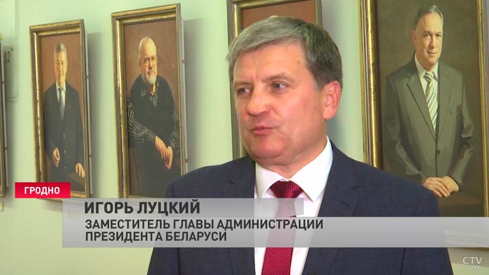 «Нужно меньше бюрократических вещей, больше неформального общения». Игорь Луцкий посетил Совет ректоров вузов в Гродно-4