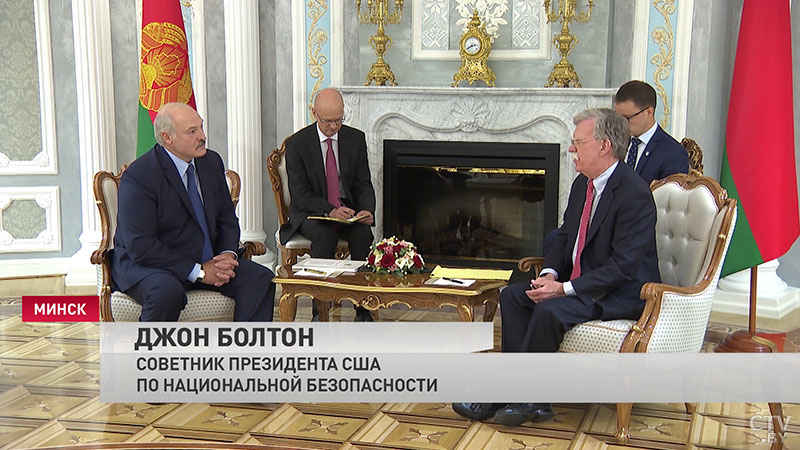 Александр Лукашенко – Джону Болтону: «Я предложил бы обсудить откровенно, даже по-дружески все вопросы наших отношений»-12