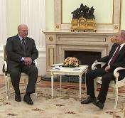 Александр Лукашенко на переговорах с Владимиром Путиным: «Многие проблемы надо решать на перспективу»