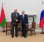 Лукашенко на встрече с Путиным: очень большой крен произошёл в сторону нашего единения – вместе решать вопросы