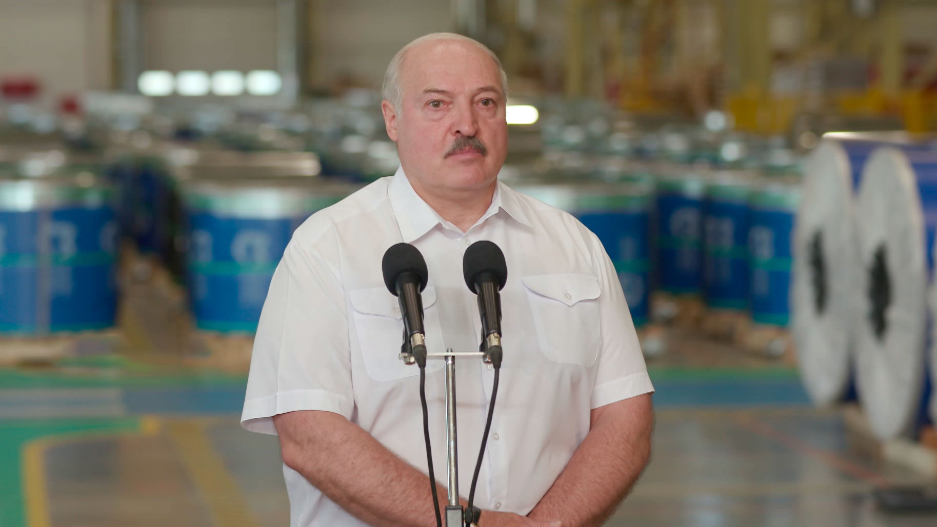 «Это завод самый современный, его нельзя угробить». Лукашенко о металлопрокатном предприятии в Миорах