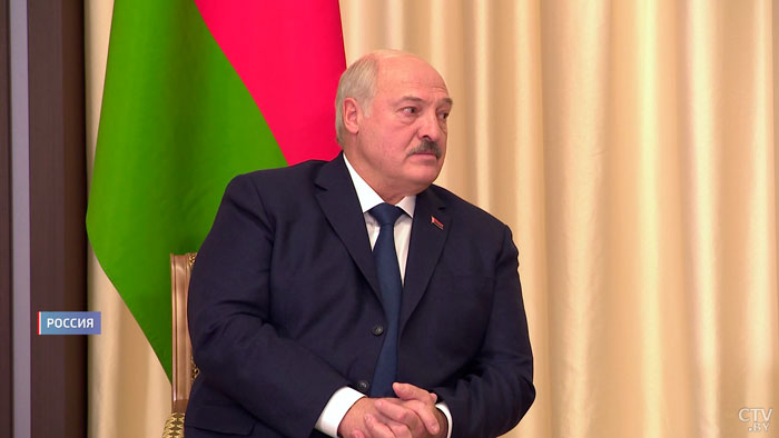 Лукашенко на встрече с Путиным: «28 программ, которые мы наметили с вами, под 80% уже выполнены»-7