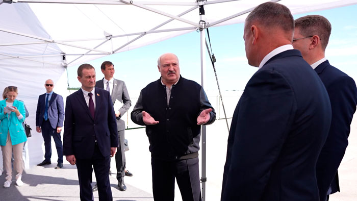 Лукашенко оценил МТК под Дзержинском: нормальный проект – будем его тиражировать по всей стране Лукашенко оценил МТК под Дзержинском: нормальный проект – будем его тиражировать по всей стране
