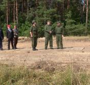 Эту военную технику показали Александру Лукашенко на полигоне под Гродно