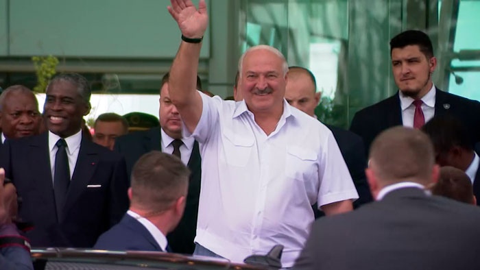 Лукашенко находится в Экваториальной Гвинее с официальным визитом