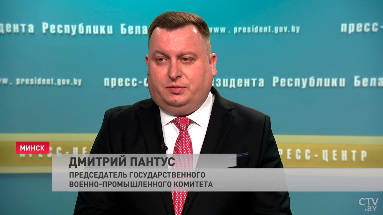 Дмитрий Пантус: ВПК Беларуси ведёт работу над организацией серийного производства беспилотников-1