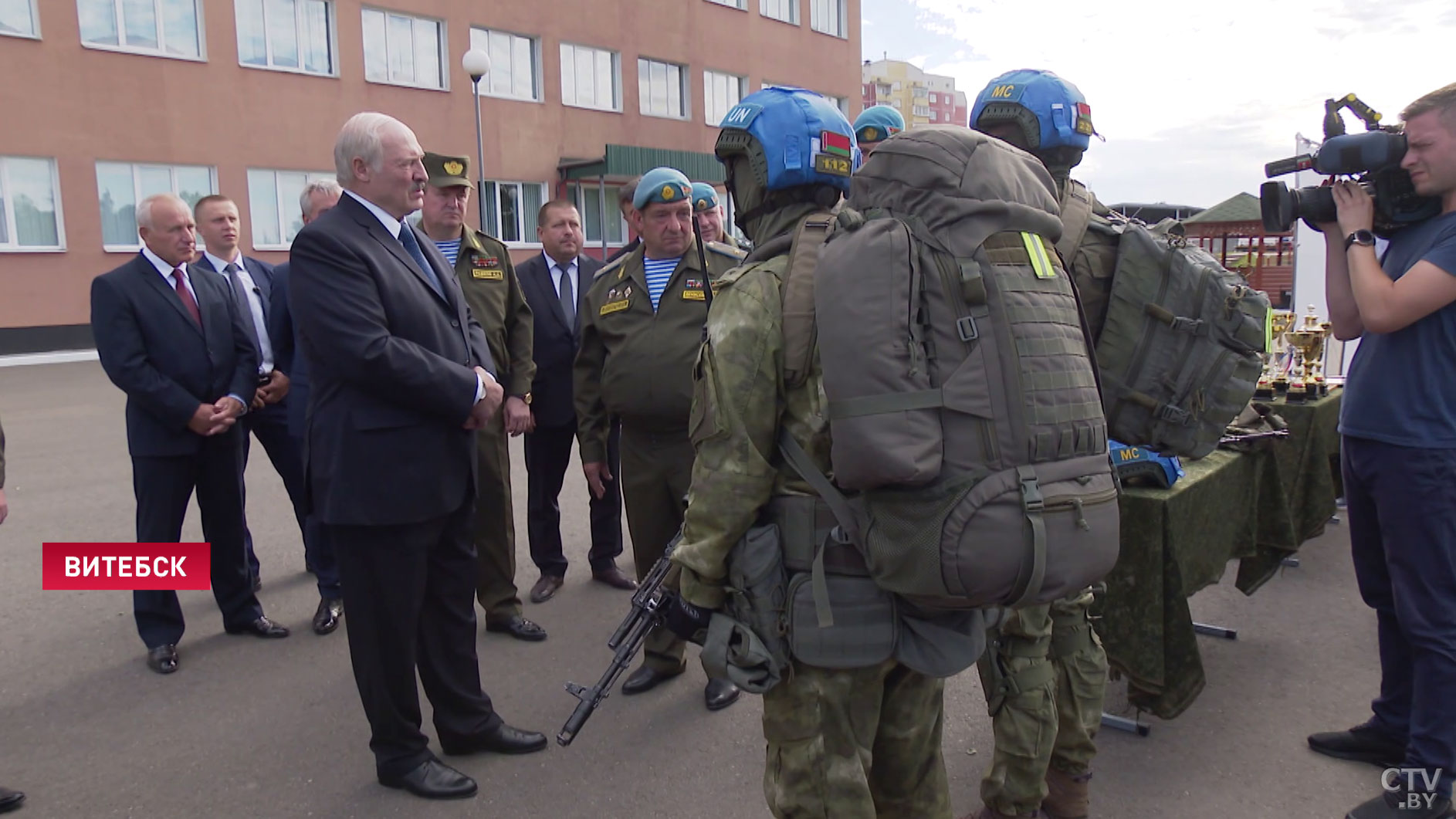 «С такой армией они не хотят воевать». Что говорил Президент, посещая 103-ю витебскую воздушно-десантную бригаду-1