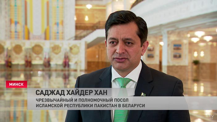 «Я уверен, что вы хорошо знаете наши возможности». Лукашенко встретился с послом Пакистана-7