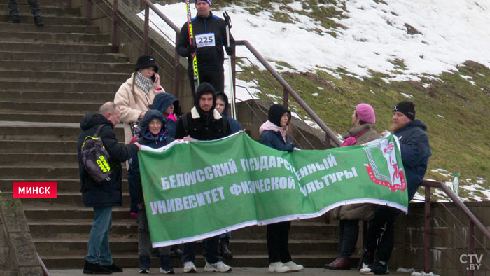 Более тысячи студентов и преподавателей приняли участие во «Всебелорусской студенческой лыжне»-13