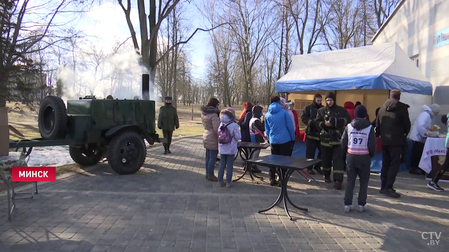 Более 30 спортивных школ. В Минске проходят соревнования по лыжным гонкам-10