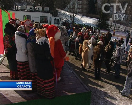 «Минская лыжня» в Раубичах: более тысячи человек, команды госорганов, банковских организаций и вузов-38