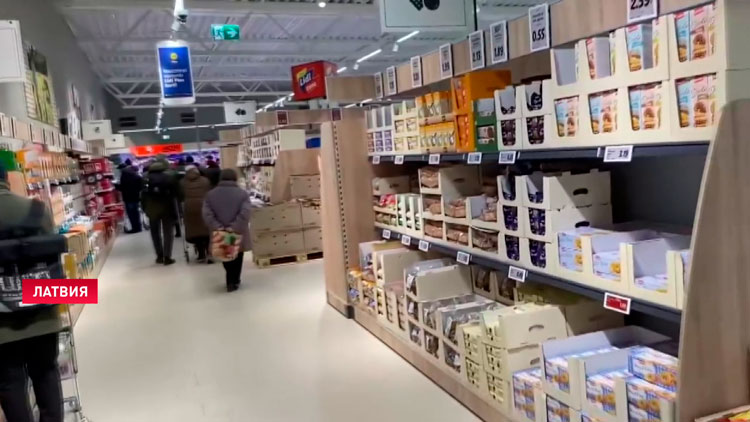 Латвийский депутат пришёл в ужас от цен в магазине – жители тратят в них последние деньги