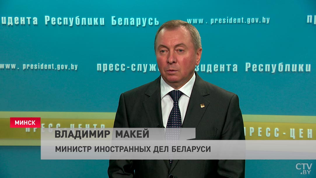 Владимир Макей: «Без ответа мы не оставим никакое санкционное давление»-4