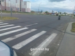 В Пинске мотоциклист-бесправник сбил 3-летнего мальчика на глазах у родителей