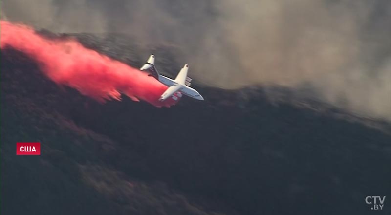 Особняки голливудских звезд сгорели из-за пожара в Калифорнии-4