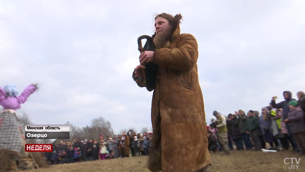 На Масленицу в Минске сожгли чучело Марены. Что символизирует этот мифологический персонаж?-14