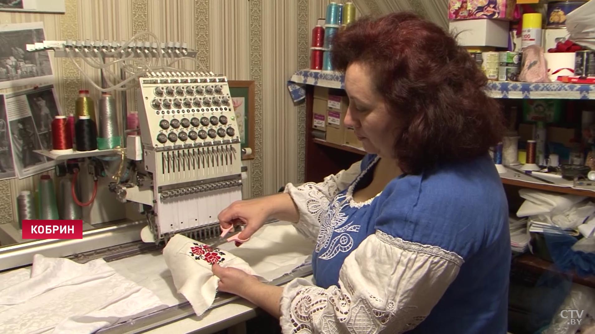 Вышиванки, в которых ходят Макей, Мирончик и другие известные белорусы. Показываем мастерскую, в которой их делают-22