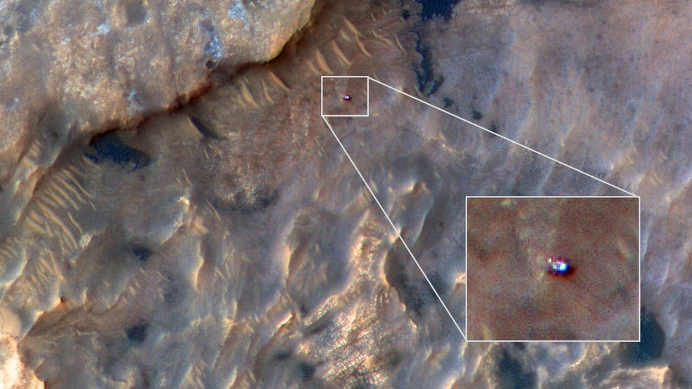 Опубликована фотография «машины» на поверхности Марса-1