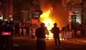 В Лондоне и Окленде прошли акции протеста в связи с гибелью афроамериканца в Миннеаполисе
