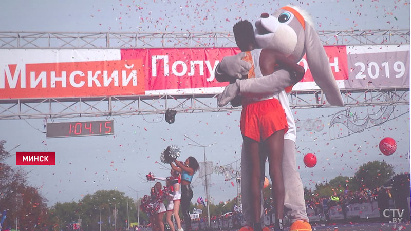 Ольга Мазурёнок получила первый стартовый номер Минского полумарафона – 2020-1