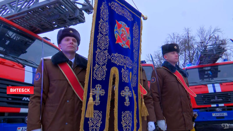 Новобранцы МЧС приняли торжественную присягу в Витебске-1