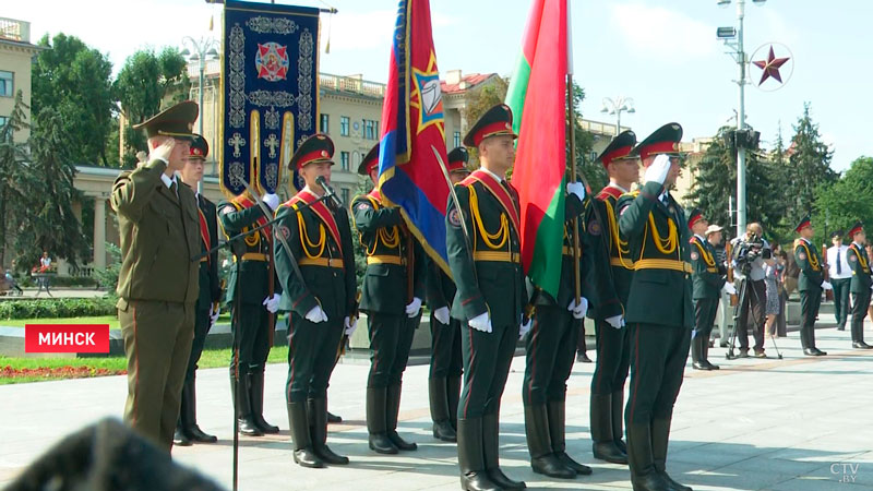 Праздник в честь Дня пожарной службы проходит в Минске-1
