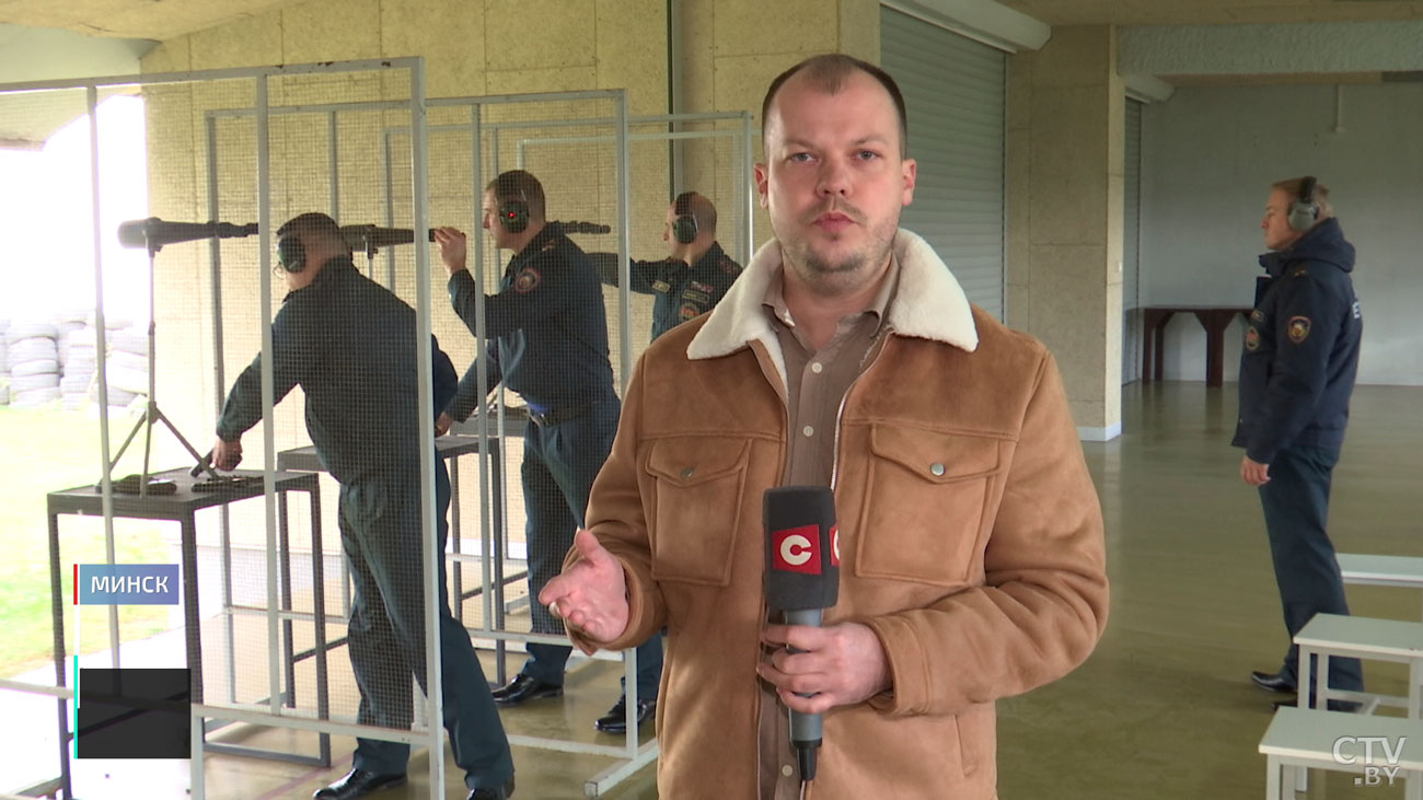 Как готовят пожарных к боевым действиям? Они уже взяли в руки автоматы Калашникова-31