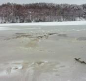 На водохранилище под Быховом рыбак провалился под лёд