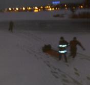 На Чижовском водохранилище мужчина провалился под лёд 
