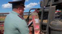 Сотрудники МЧС Беларуси проводят рейды на полях в период уборочной кампании