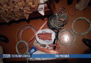В Гродно местный житель похищал медный кабель из новостроек 