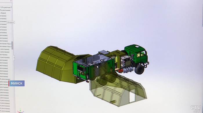 «Остаётся выпустить чертежи». Рассмотрели эксклюзивные схемы белорусской медстанции на колёсах-4