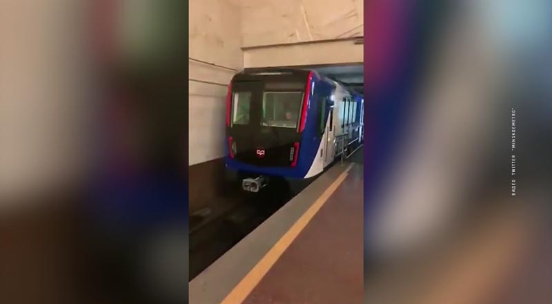 Первый состав Stadler обкатывают в минском метро-1 Первый состав Stadler обкатывают в минском метро-1