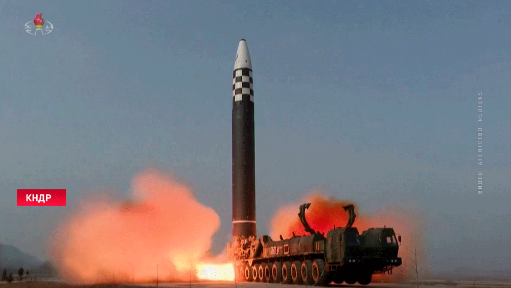 КНДР произвела шестой за месяц пуск баллистических ракет-1