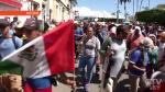 Тысячи беженцев направляются через Мексику к границе США. Трамп пригрозил остановить их армией