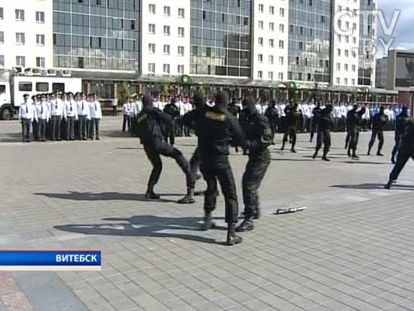 В Витебске отметили 95-летие со дня создания Витебской губернской милиции