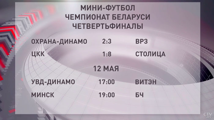 ВРЗ разгромил «Охрану-Динамо» на ЧБ по мини-футболу и вышел в полуфинал-4