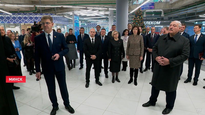 «Первый этаж – город Минск». Президент увидел, что из себя представляет национальный торговый дом-4 «Первый этаж – город Минск». Президент увидел, что из себя представляет национальный торговый дом-4