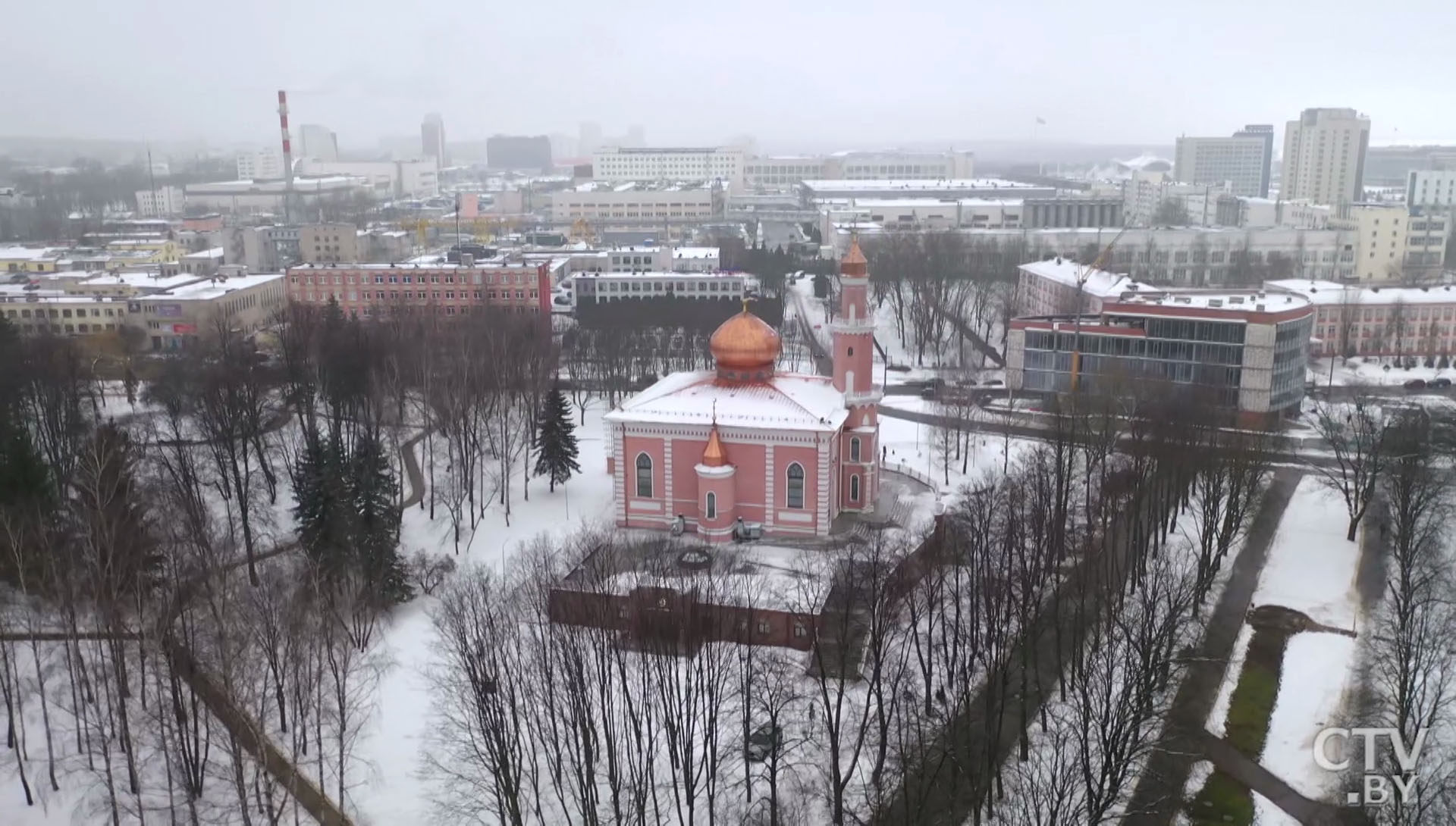 «Эта съёмка похожа на медитацию»: невероятное видео Минска с дрона-21