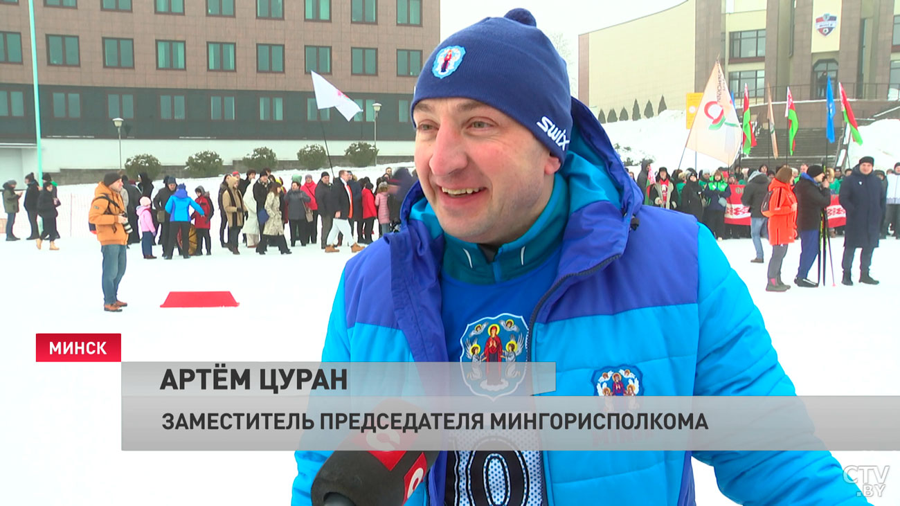 Кухарев на смешанной эстафете по биатлону в Минске: интересная, честная борьба, все очень долго готовились-7