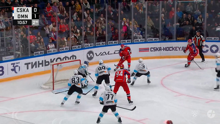 Минское «Динамо» проиграло ЦСКА в рамках выездной серии КХЛ