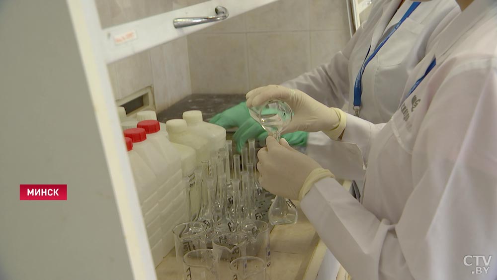 «Минскводоканал» взял пробы воды из разных районов Минска. Результаты исследований-1 «Минскводоканал» взял пробы воды из разных районов Минска. Результаты исследований-1
