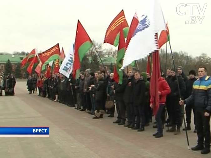 Митинг-реквием в честь павших на фронтах Великой Отечественной прошел 6 февраля в Брестской крепости