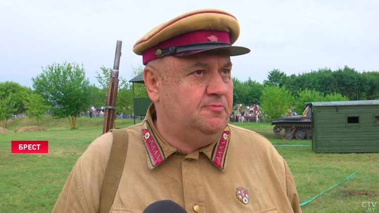 Масштабная реконструкция и тысячи участников – как вспоминали события 1941-го в Брестской крепости?-28