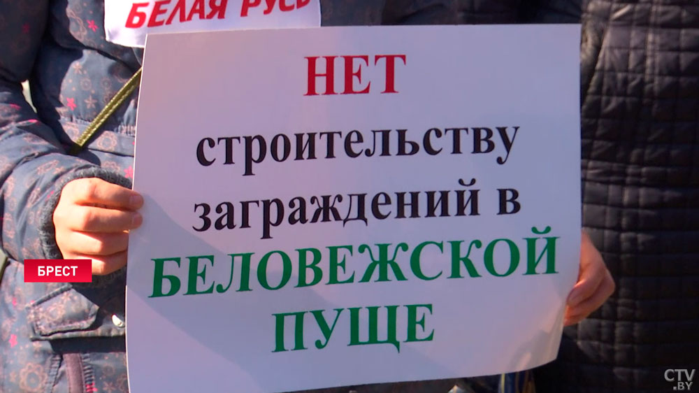 «Песняры» пели точно не про забор. Как в Бресте проходил митинг против строительства заграждения в Беловежской пуще-13