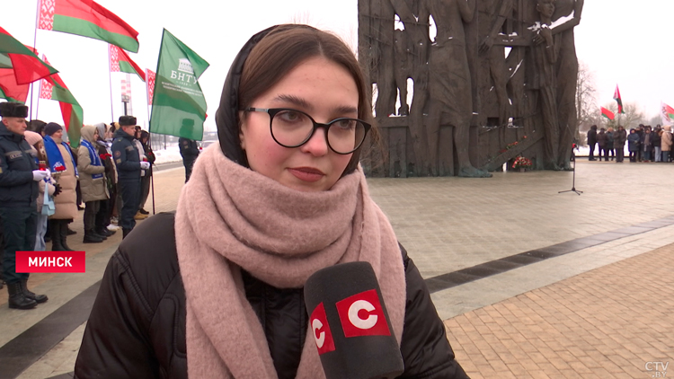 В мемориальном комплексе «Тростенец» прошёл митинг-реквием-4