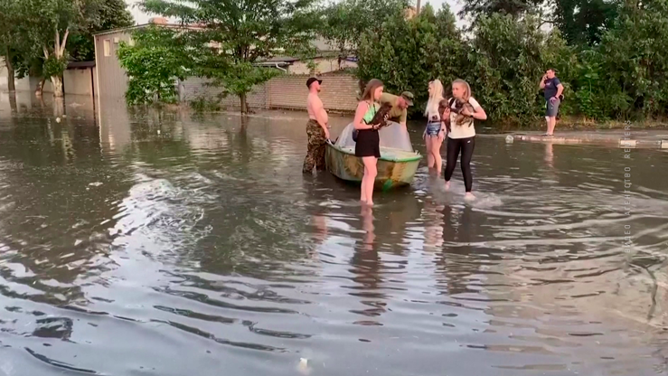 В Херсонской области введён режим ЧС