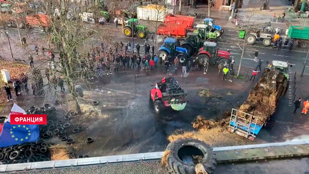 Французские фермеры заблокировали все дороги, ведущие к Тулузе. Зачем им это надо?-1